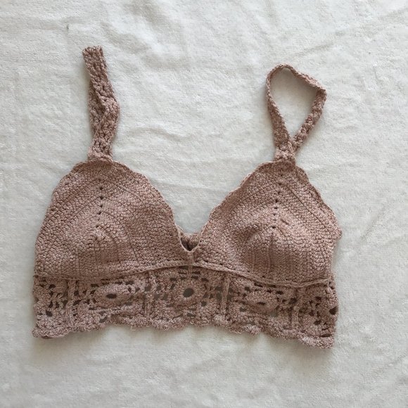 Crochet bra crop top - Picture 1 of 2